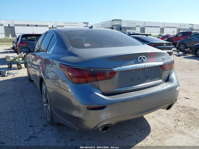 2014 INFINITI Q50 auction photo 3