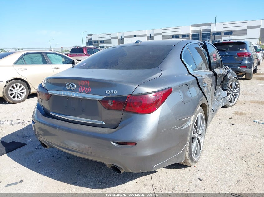 2014 INFINITI Q50 auction photo 4