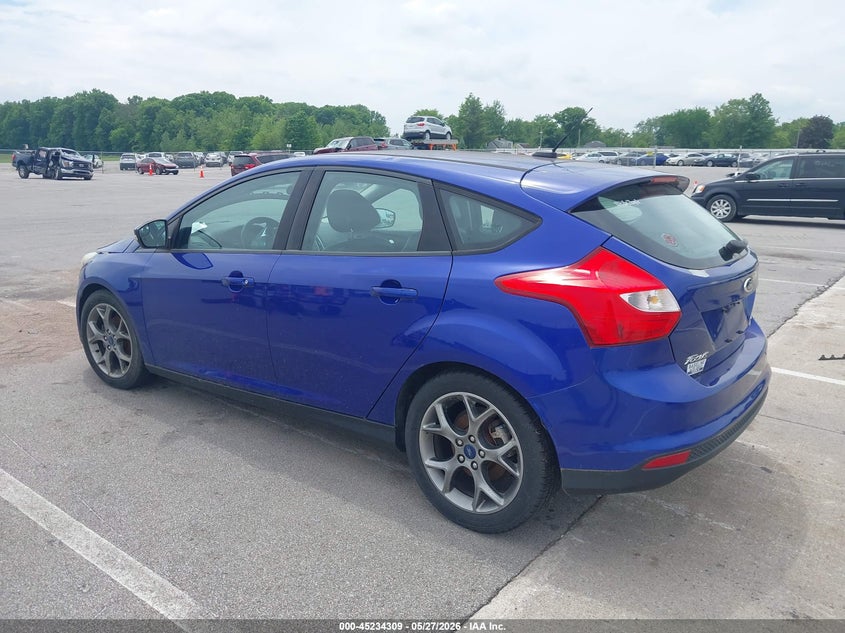 Vin: 1fadp3k27el373688, lot: 45732100, ford focus se 20143