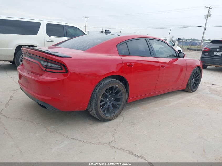 2016 DODGE CHARGER auction photo 4