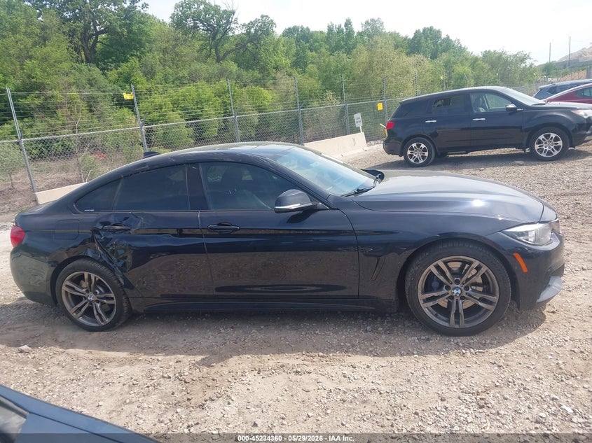 2018 BMW 430I Gran Coupe xDrive VIN: WBA4J3C53JBG91361 Lot: 45234360