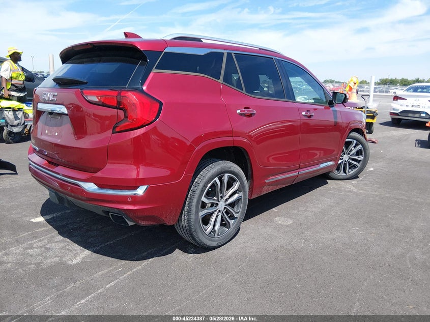 Vin: 3gkalsex8jl175229, lot: 45732178, gmc terrain denali 20184
