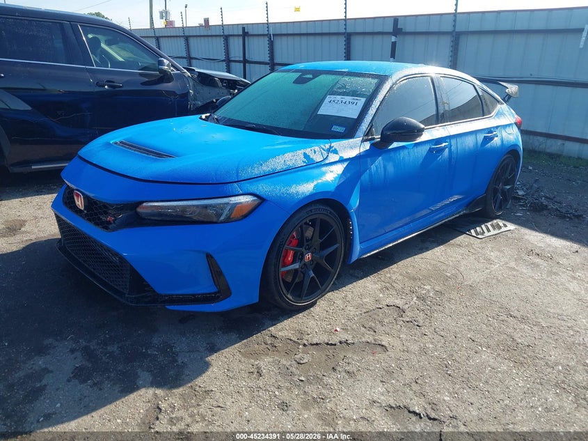 Vin: jhmfl5g44sx007906, lot: 45732183, honda civic type r 20252