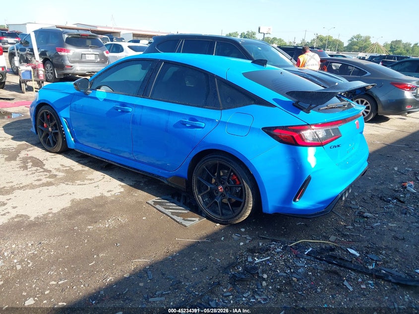 Vin: jhmfl5g44sx007906, lot: 45732183, honda civic type r 20253