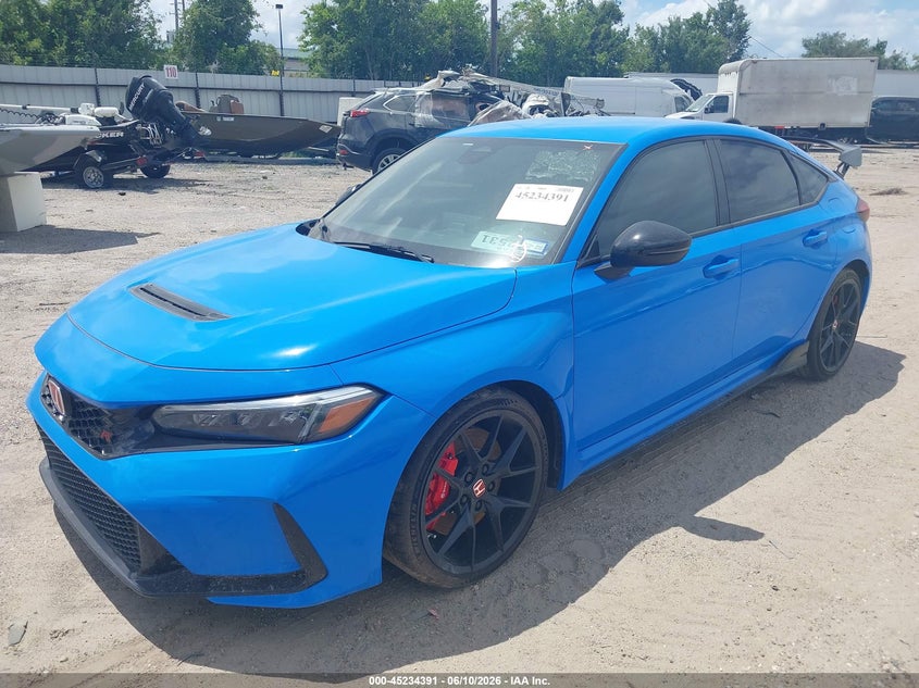 Vin: jhmfl5g44sx007906, lot: 45732183, honda civic type r 20252