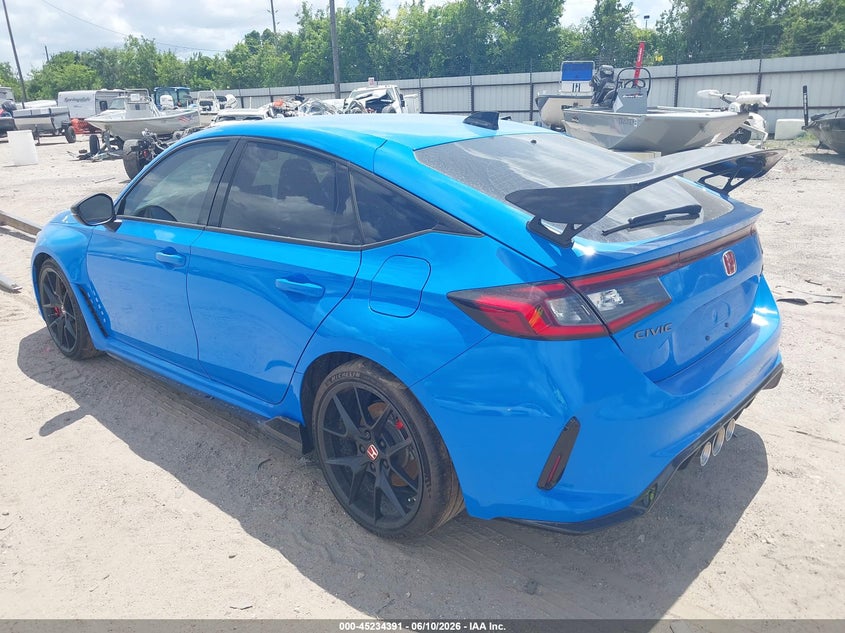 Vin: jhmfl5g44sx007906, lot: 45732183, honda civic type r 20253