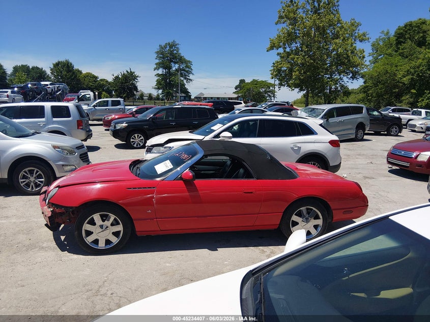2003 Ford Thunderbird VIN: 1FAHP60A23Y101644 Lot: 45234407
