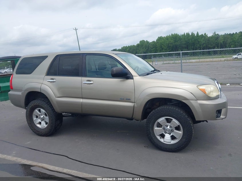 2007 TOYOTA 4RUNNER SPORT UTILITY VEHICLE 4.0L V-6 DOHC, VVT, 236HP