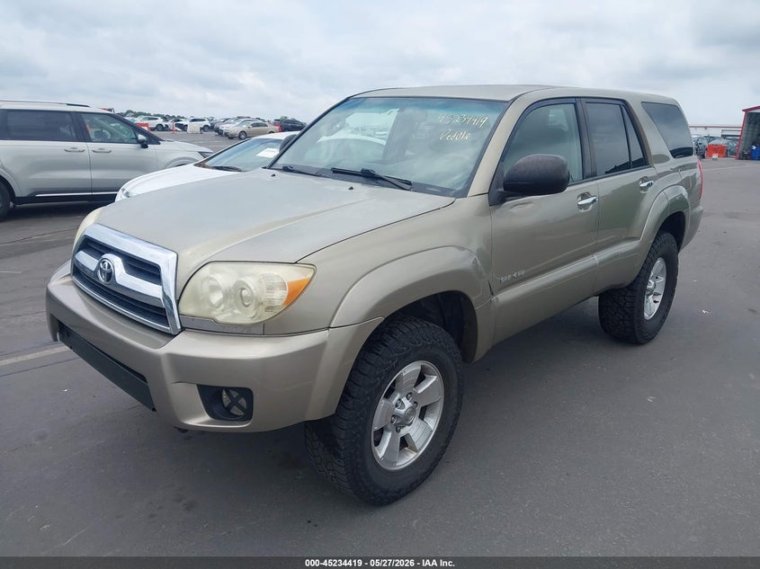 2007 TOYOTA 4RUNNER SPORT UTILITY VEHICLE 4.0L V-6 DOHC, VVT, 236HP
