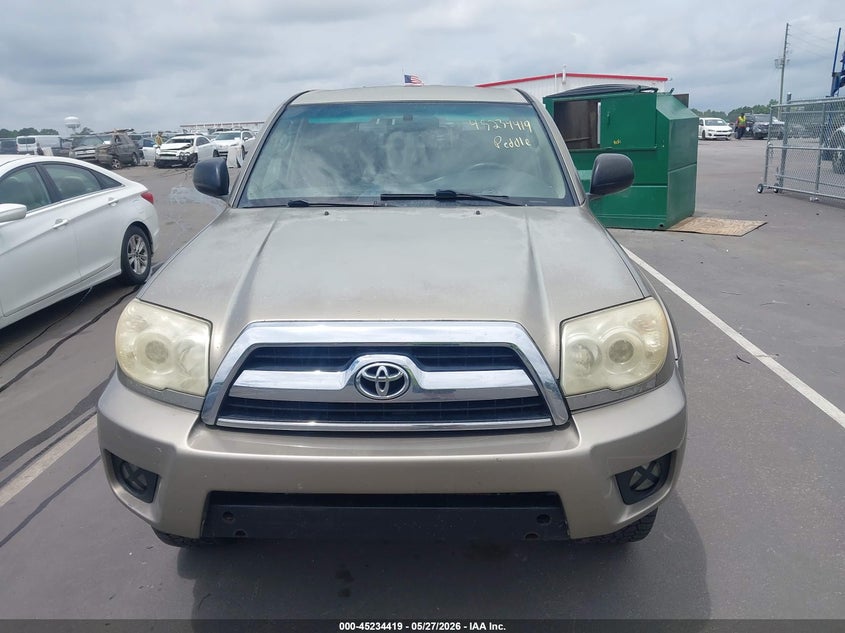 2007 TOYOTA 4RUNNER SPORT UTILITY VEHICLE 4.0L V-6 DOHC, VVT, 236HP