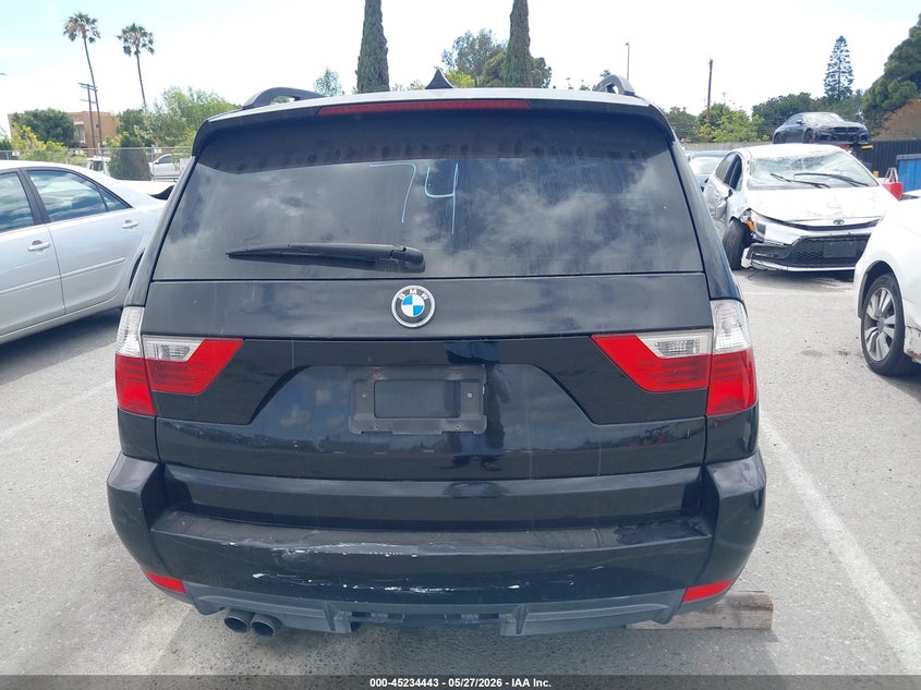 2008 BMW X3 3.0Si VIN: WBXPC93488WJ06314 Lot: 45234443