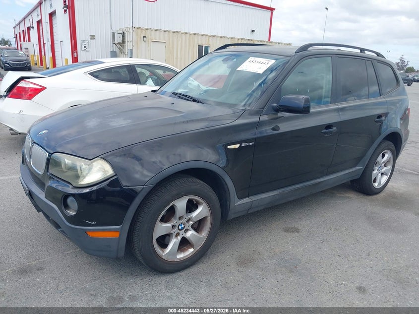 2008 BMW X3 SPORT UTILITY VEHICLE 3.0L I-6 DOHC, VVT, 260HP