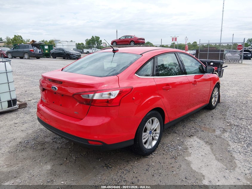 Vin: 1fahp3h25cl142245, lot: 45732237, ford focus sel 20124