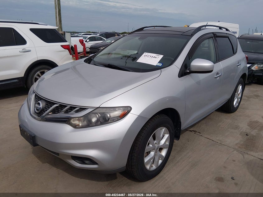2011 Nissan Murano Sl JN8AZ1MW9BW154905 photo 1