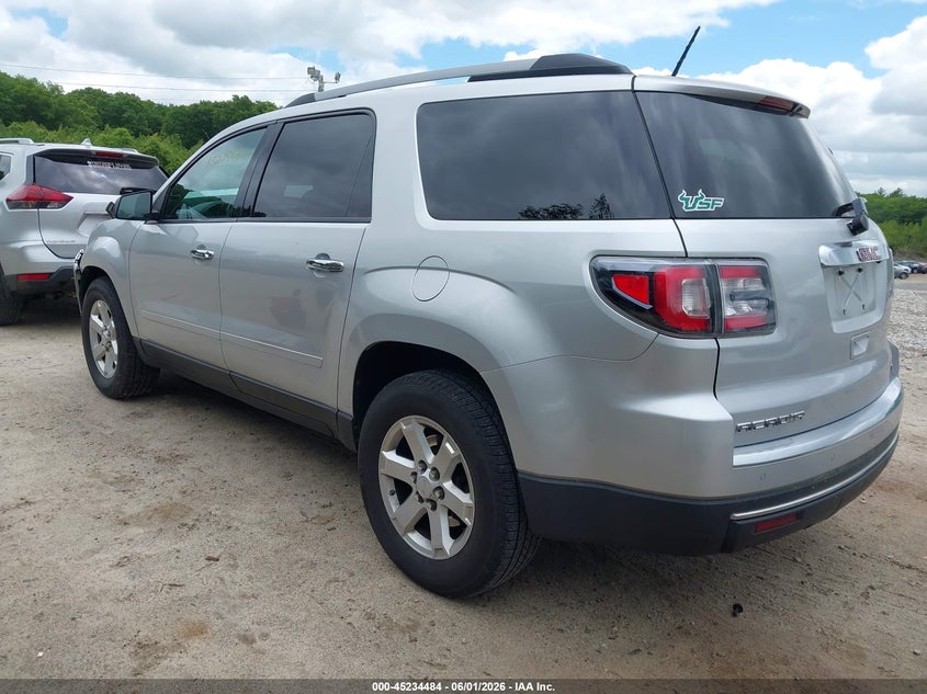 Vin: 1gkkvnedxgj230320, lot: 45732276, gmc acadia sle-1 20163