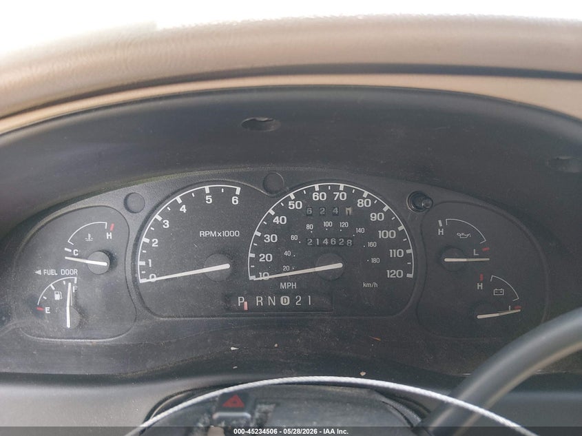 1999 MAZDA B2500 SE/SX/TL TRUCK 2.5L I-4 119HP
