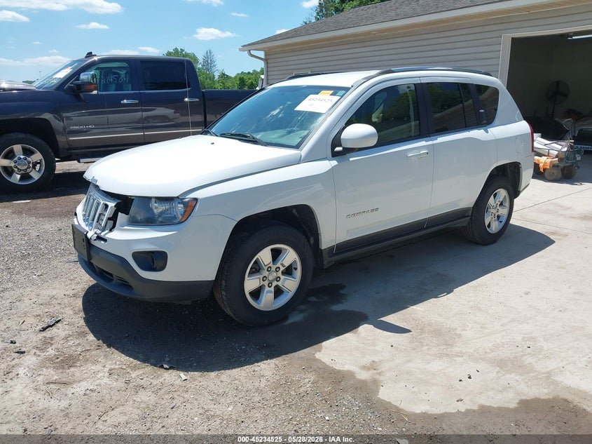 Vin: 1c4njcea7ed618423, lot: 45732316, jeep compass latitude 20142