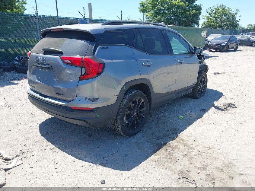 Vin: 3gkaltev8ll214733, lot: 45732340, gmc terrain awd sle 20204