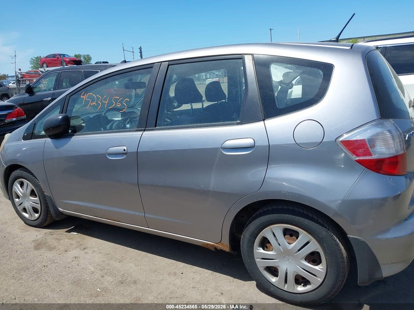 2010 Honda Fit VIN: JHMGE8H29AC006429 Lot: 45234565