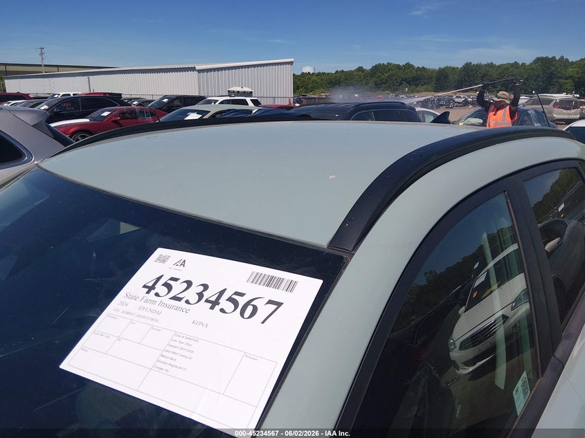 2024 Hyundai Kona Sel VIN: KM8HCCAB1RU078056 Lot: 45234567