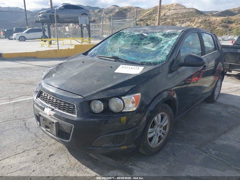 Vin: 1g1jc6sh8e4152294, lot: 45732362, chevrolet sonic lt auto 20142
