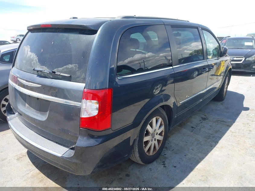 Vin: 2c4rc1bg4er358388, lot: 45732373, chrysler town & country touring 20144