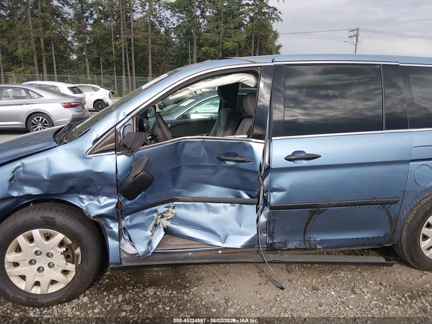 2010 Honda Odyssey Lx VIN: 5FNRL3H23AB074263 Lot: 45234587
