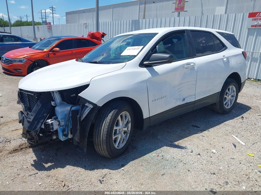 Vin: 3gnaxheg6rl155941, lot: 45732436, chevrolet equinox fwd ls 20242