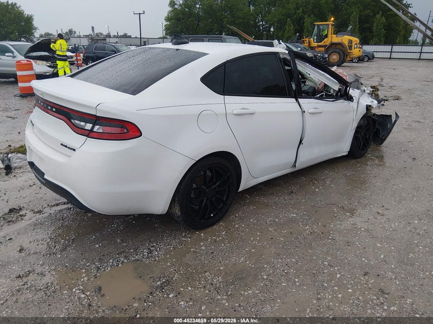 Vin: 1c3cdfbb8fd278802, lot: 45732451, dodge dart sxt 20154
