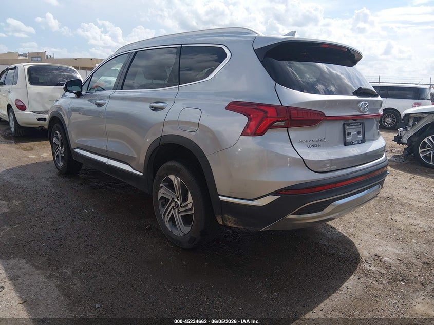 Vin: 5nms3daj8ph628607, lot: 45732453, hyundai santa fe sel 20233