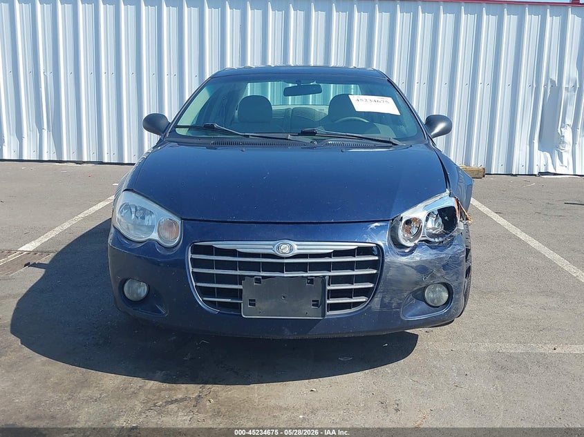 2005 Chrysler Sebring Limited VIN: 1C3EL66R05N543417 Lot: 45234675