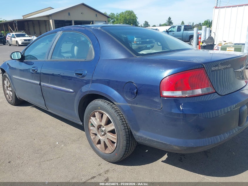 2005 Chrysler Sebring Limited VIN: 1C3EL66R05N543417 Lot: 45234675