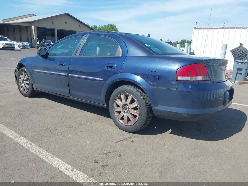 CHRYSLER SEBRING 2005 VIN 1C3EL66R05N543417