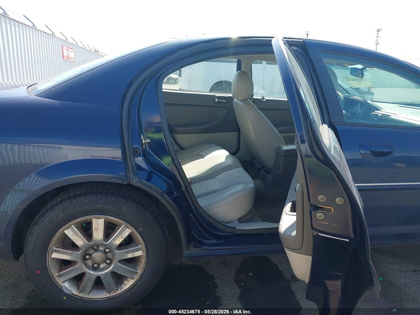 2005 Chrysler Sebring Limited VIN: 1C3EL66R05N543417 Lot: 45234675