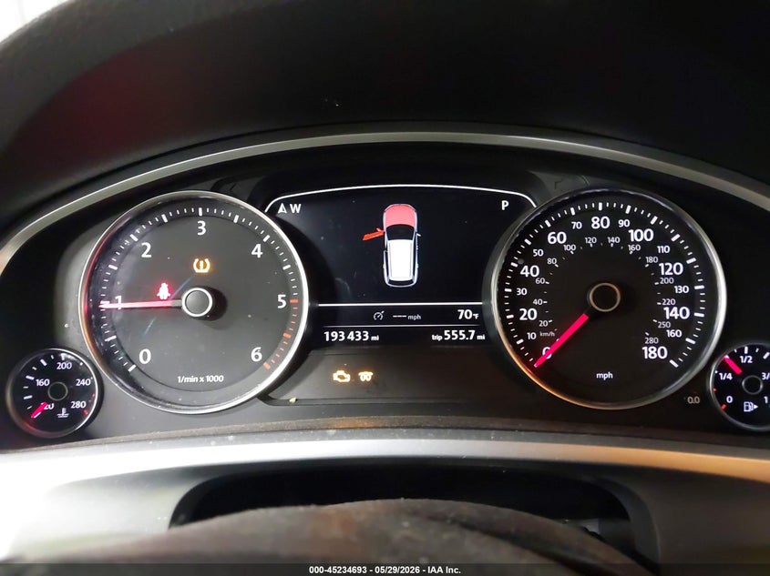 2012 Volkswagen Touareg Tdi Lux VIN: WVGFK9BP3CD003728 Lot: 45234693
