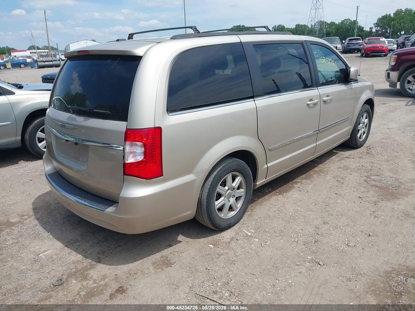 Vin: 2c4rc1bg2cr400764, lot: 45732516, chrysler town & country touring 20124