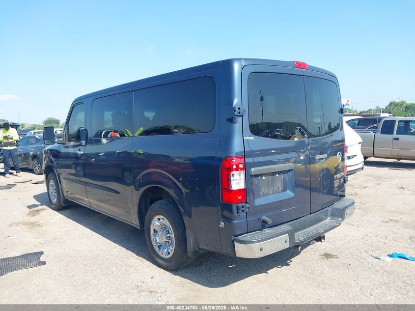 Vin: 5bzaf0aa2gn851515, lot: 45732554, nissan nv passenger nv3500 hd sl v8 20163
