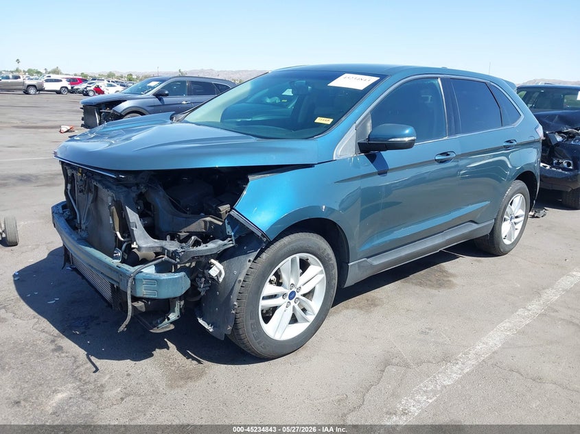 Vin: 2fmpk3j99gbb27423, lot: 45732635, ford edge sel 20162