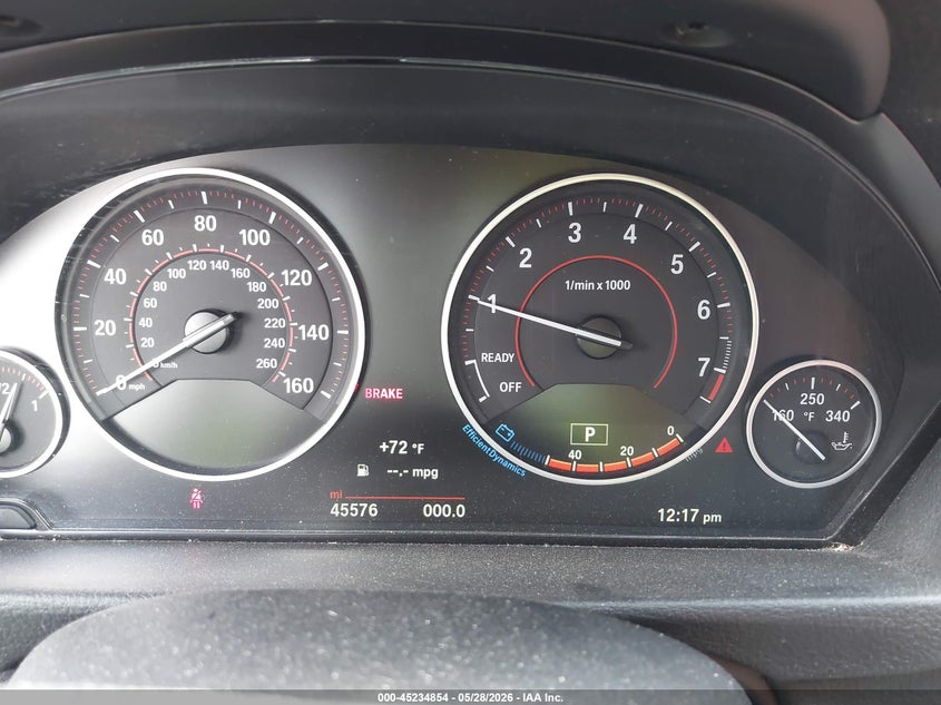 2016 BMW 3ER WAGON 2.0L I-4 DI, DOHC, VVT, TURBO, 240HP