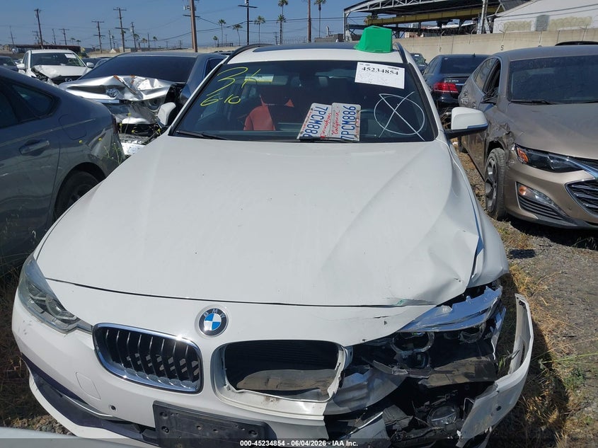 2016 BMW 3ER WAGON 2.0L I-4 DI, DOHC, VVT, TURBO, 240HP