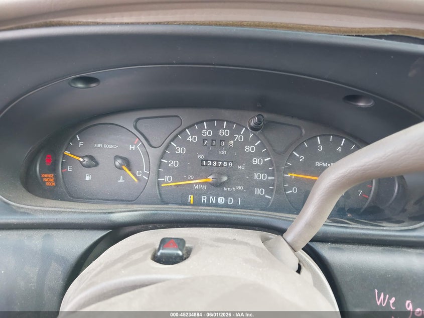 1998 Ford Taurus Lx/Se VIN: 1FAFP52U1WG137604 Lot: 45234884