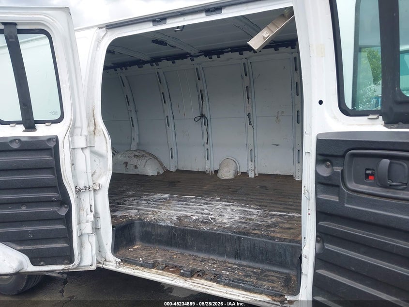 2020 Chevrolet Express Cargo Rwd 2500 Extended Wheelbase Wt VIN: 1GCWGBFG7L1139773 Lot: 45234889