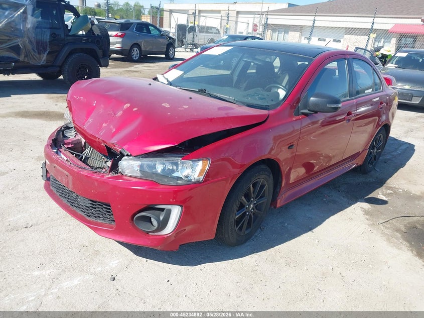 Vin: ja32u2fu1hu012373, lot: 45732683, mitsubishi lancer le 20172