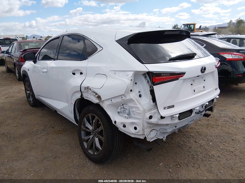 2021 Lexus Nx 300 F Sport VIN: JTJSARBZ2M5029463 Lot: 45234926