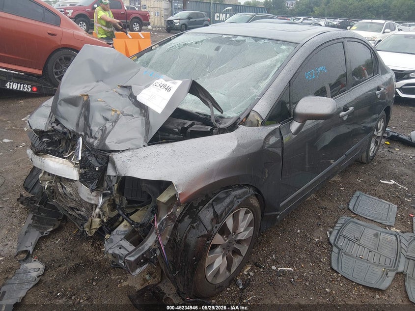 2HGFA16819H306581 2009 HONDA CIVIC EX photo 1