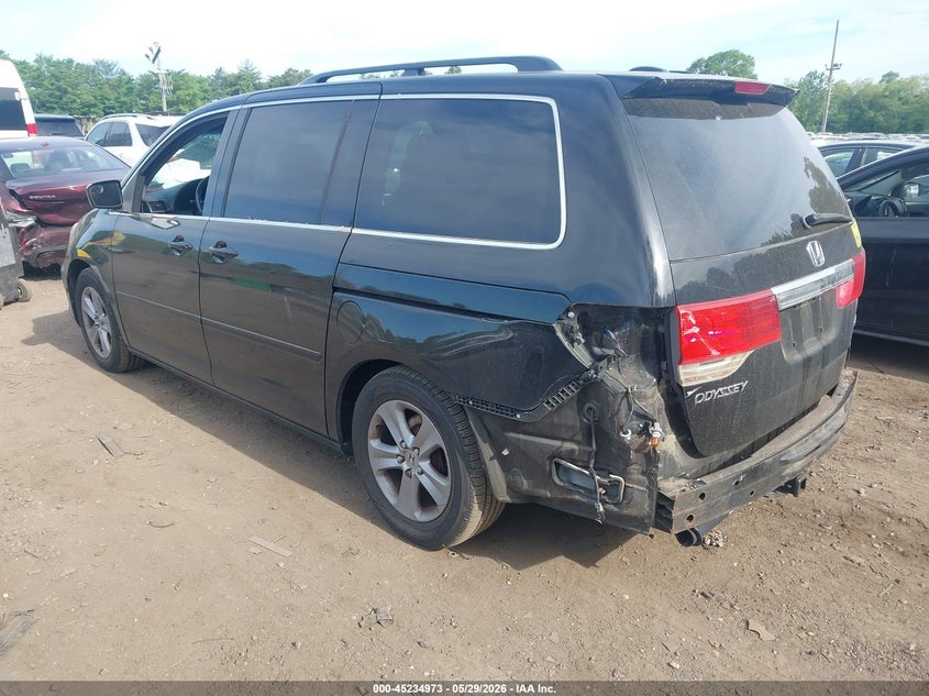 Vin: 5fnrl3h92ab088202, lot: 45732764, honda odyssey touring 20103