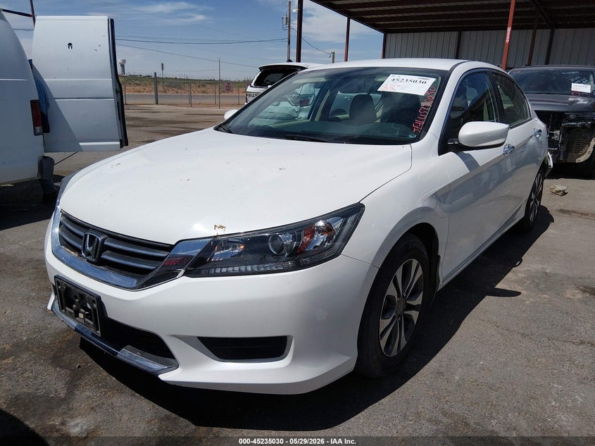 2014 Honda Accord Lx 1HGCR2F30EA187193 photo 1
