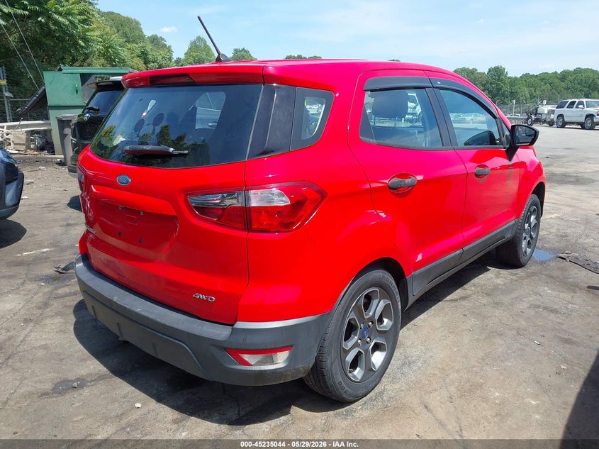 2018 FORD ECOSPORT SPORT UTILITY VEHICLE 2.0L I-4 DI, DOHC, VVT, 166HP