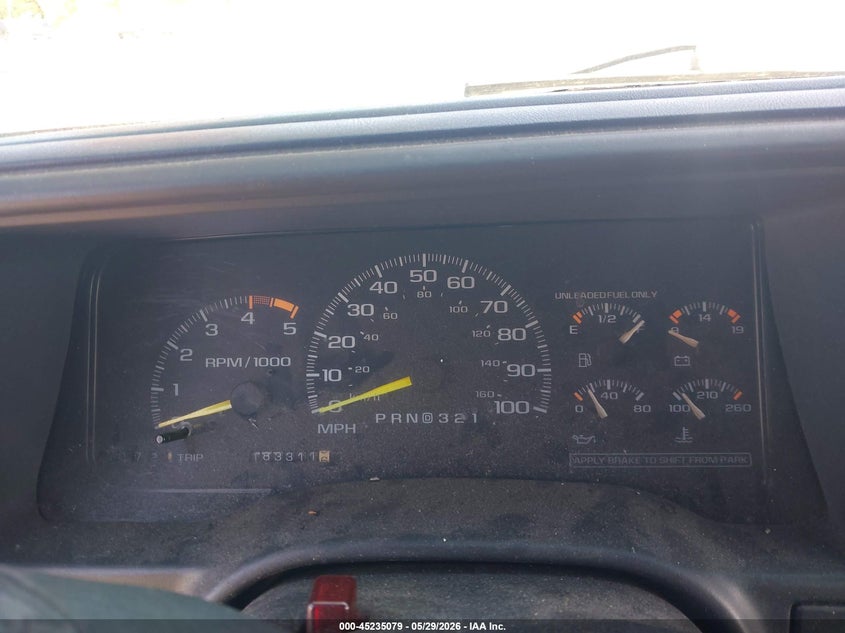 1995 GMC Sierra K1500 VIN: 2GTEK19K9S1551593 Lot: 45235079