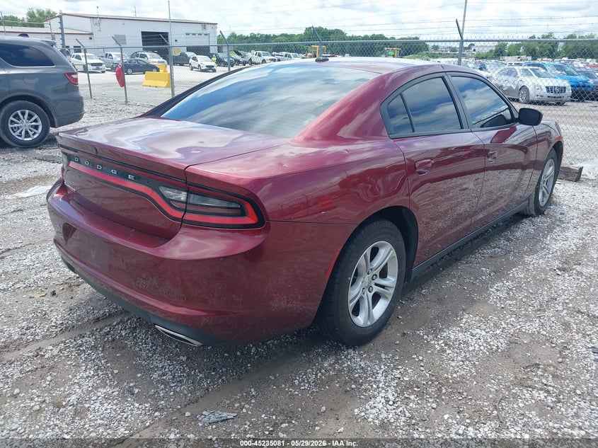 Vin: 2c3cdxbg9kh753307, lot: 45732872, dodge charger sxt rwd 20194